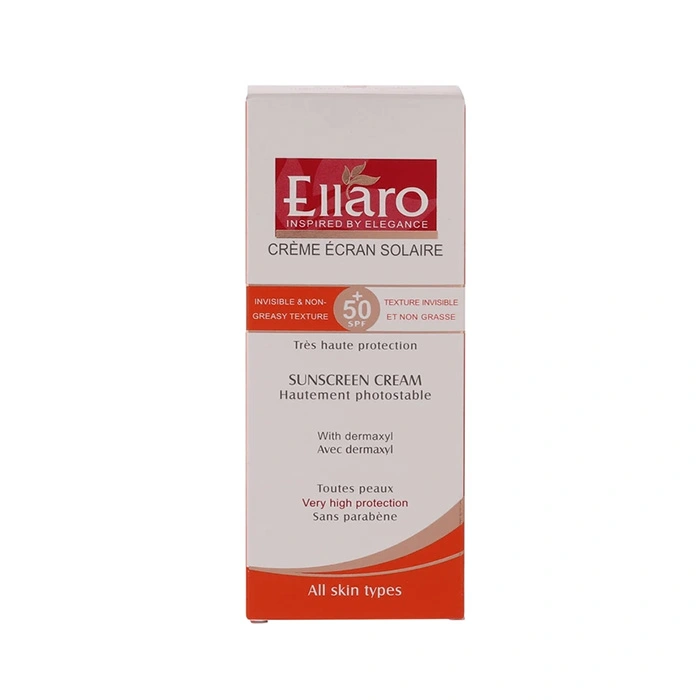 کرم ضد آفتاب بی رنگ الارو با SPF50 مناسب انواع پوست حجم 50 میلی لیتر - Image 2