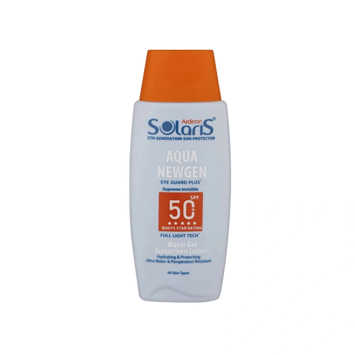 لوسیون ضد آفتاب آردن مدل Aqua Newgen با +SPF50 مناسب انواع پوست حجم 100 میلی لیتر