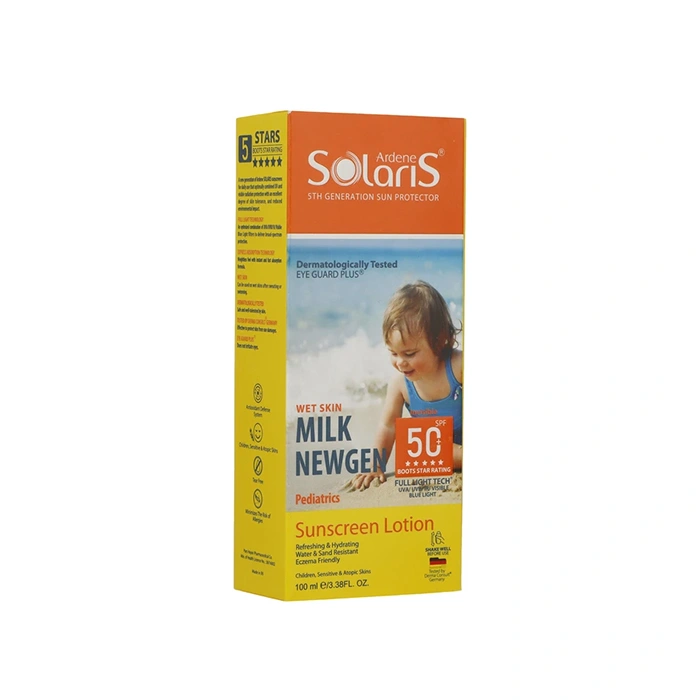 لوسیون ضدآفتاب کودک آردن مدل Milk Newgen +SPF50 حجم 100 میلی لیتر - Image 3