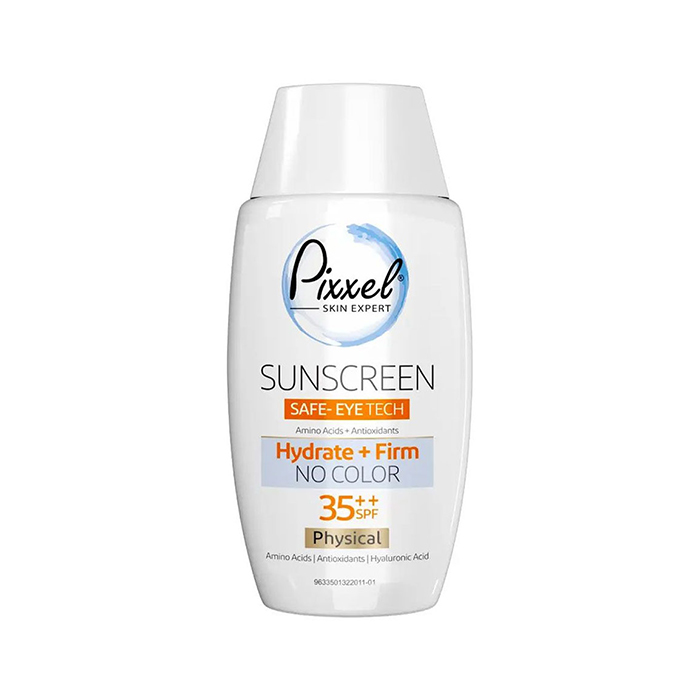 کرم ضد آفتاب فیزیکال دور چشم پیکسل با SPF 35 بی رنگ حجم 50 میلی لیتر