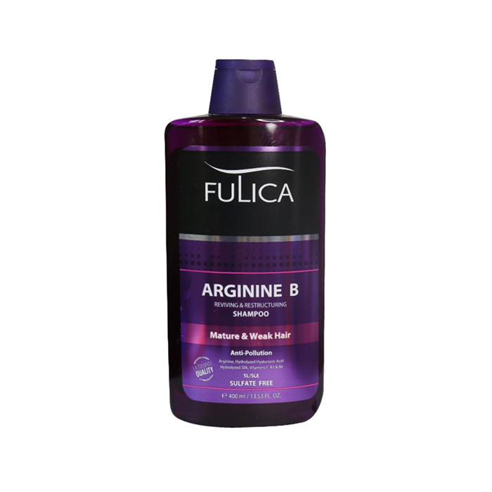 شامپو تقویت کننده مو فولیکا مدل Arginine B بدون سولفات