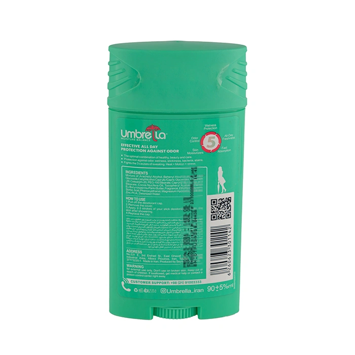 استیک ضد تعریق زنانه آمبرلا مدل SPA حجم 90 میلی لیتر - Image 2